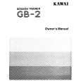 KAWAI GB-2 Instrukcja Obsługi