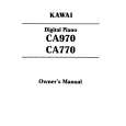 KAWAI CA770 Instrukcja Obsługi