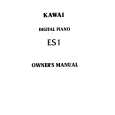 KAWAI ES1 Instrukcja Obsługi