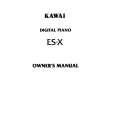 KAWAI ES-X Instrukcja Obsługi