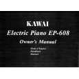 KAWAI EP608 Instrukcja Obsługi